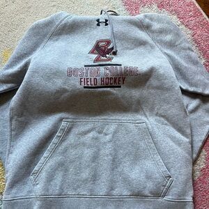 Under Armour Gray Boston College Hoodie